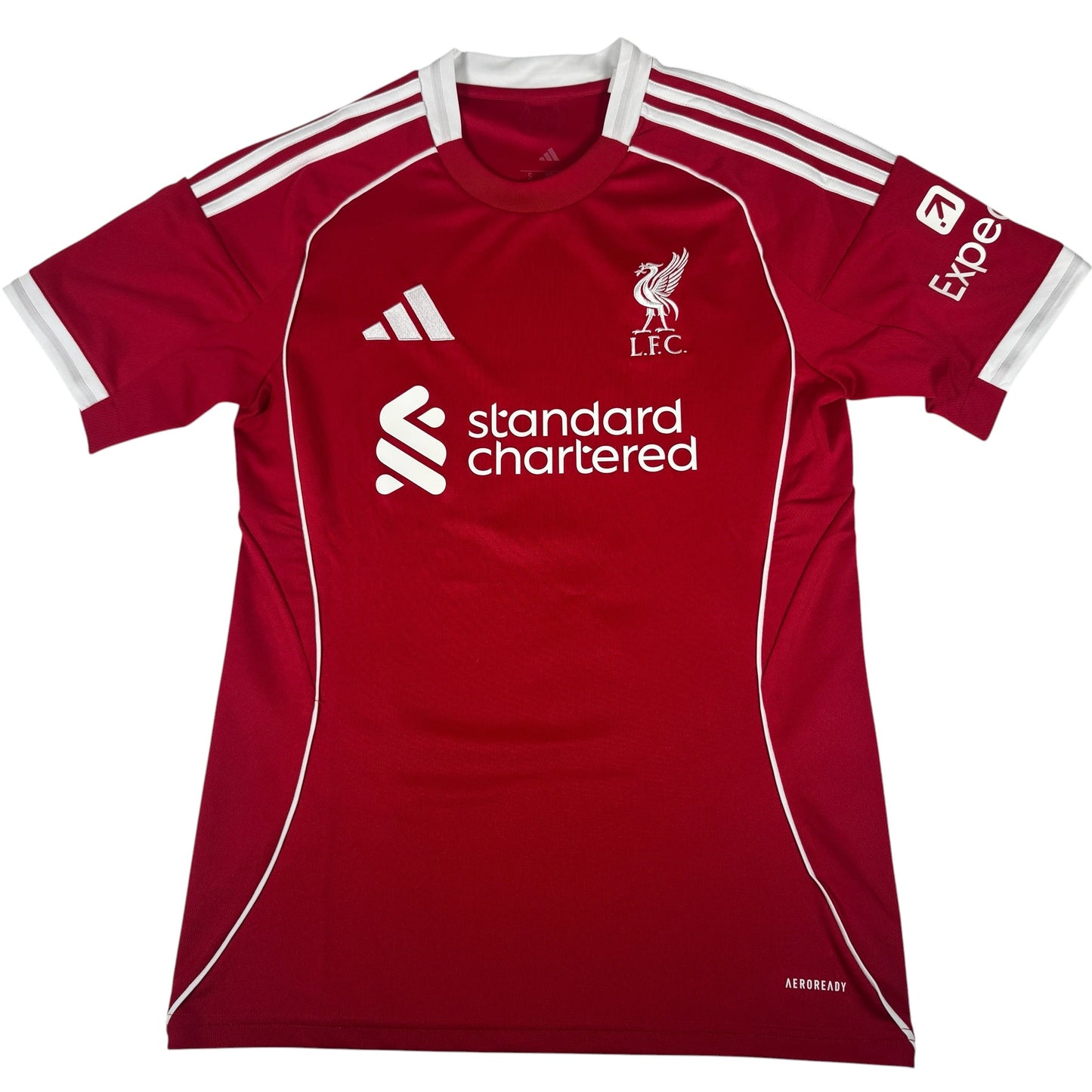 WIRTZ 7 Liverpool 2025/2026 Home Football Shirt Small