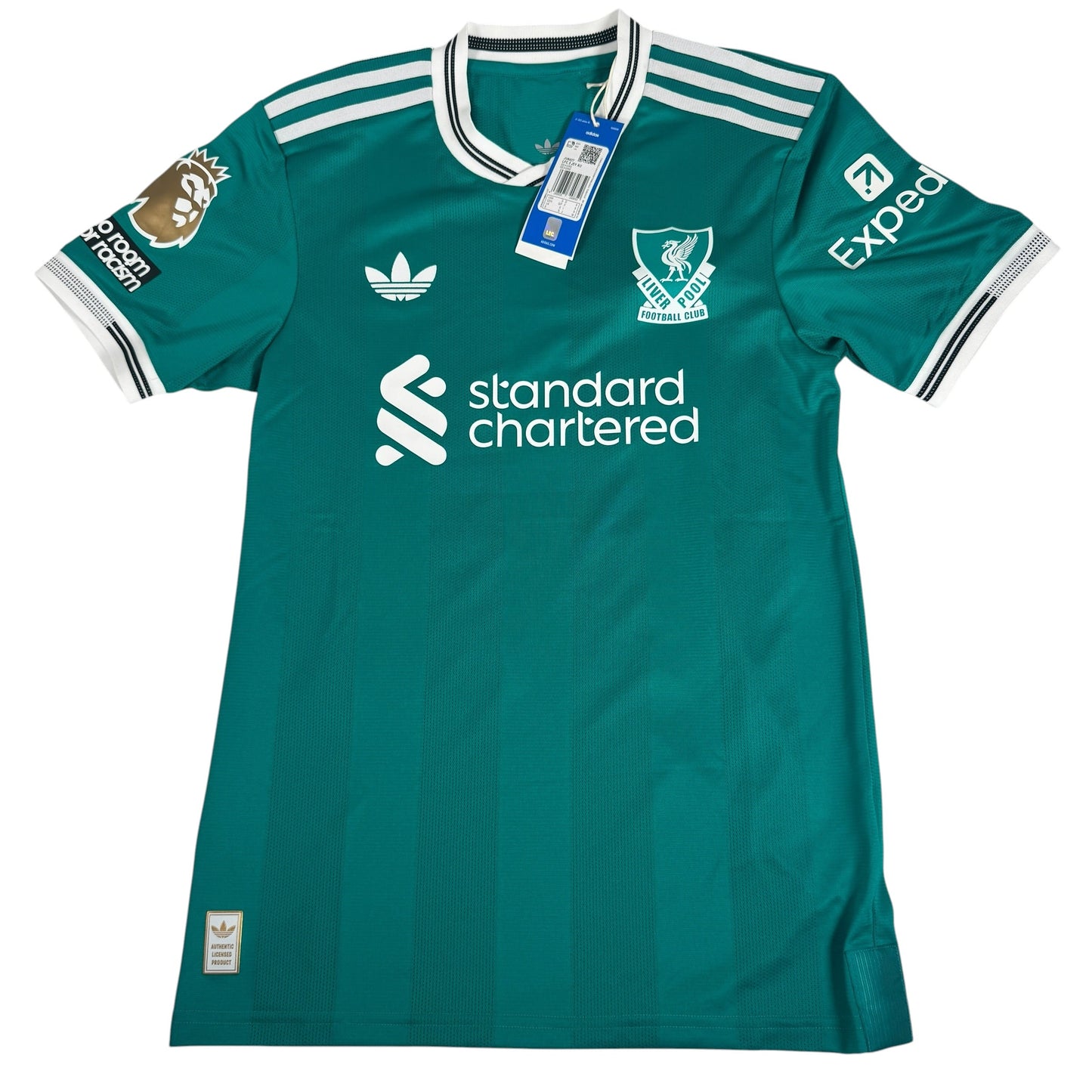 M. SALAH 11 Liverpool 2025/2026 Authentic Third Football Shirt Small BNWT