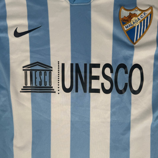 Malaga 2014/2015 Home Football Shirt Medium