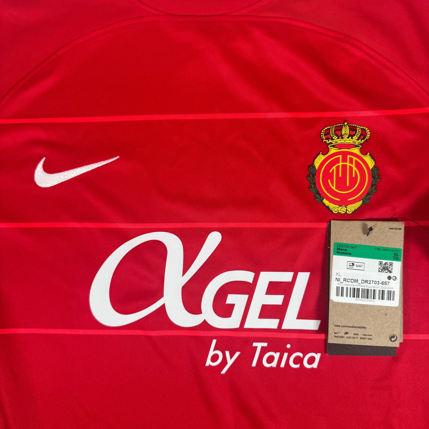 RCD Mallorca 2023/2024 Home Shirt XL BNWT