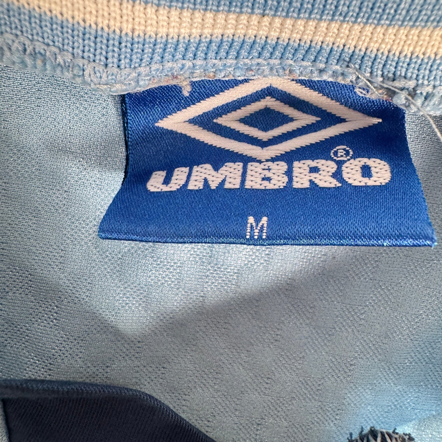 Manchester City 1995/1996/1997 Home Football Shirt Medium