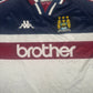 Manchester City 1997/1998 Away Football Shirt Large