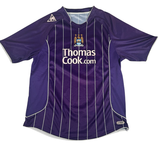 Manchester City 2007/2008 Away Football Shirt Large