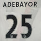 ADEBAYOR 25 Manchester City 2009/2010/2011 Third Football Shirt Large