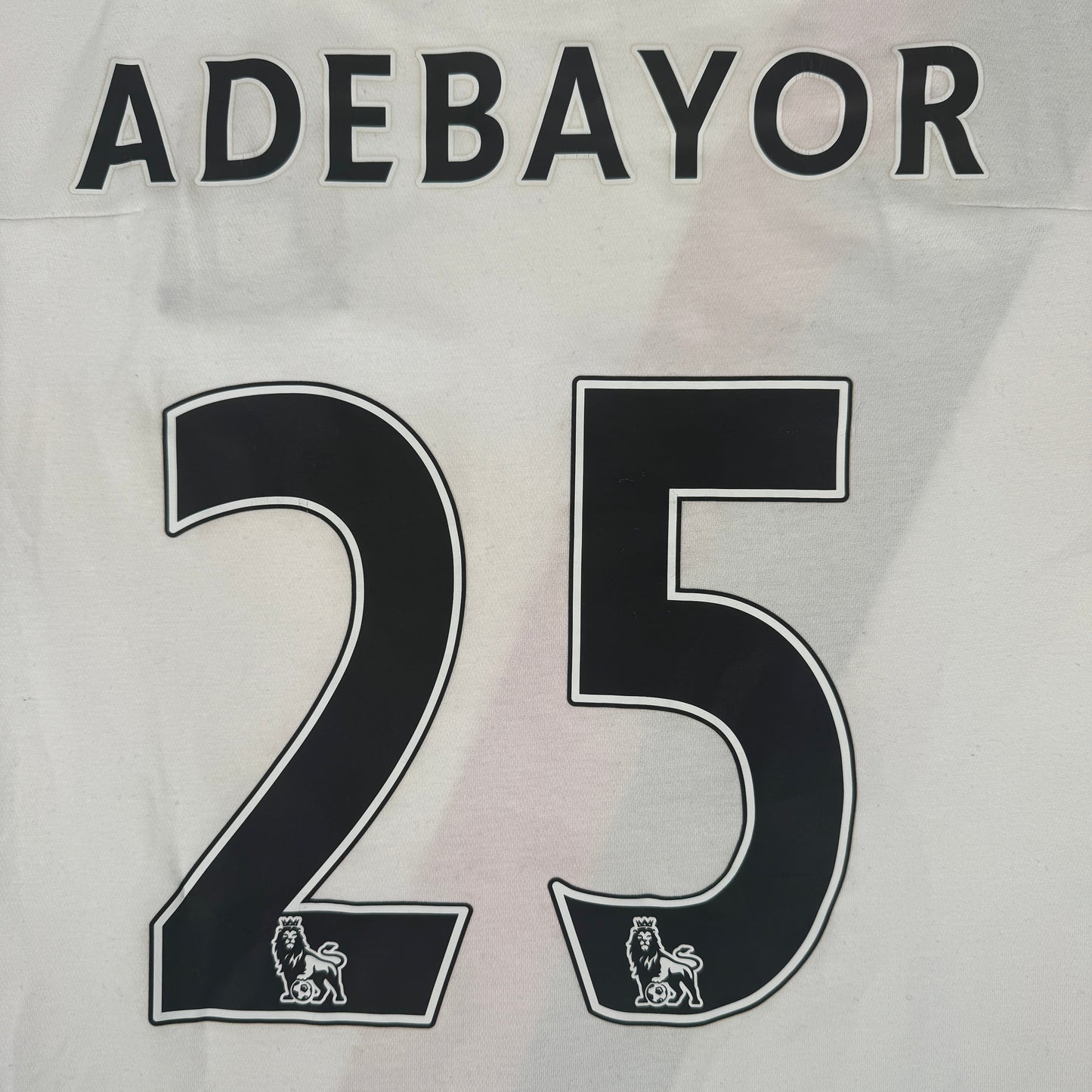 ADEBAYOR 25 Manchester City 2009/2010/2011 Third Football Shirt Large