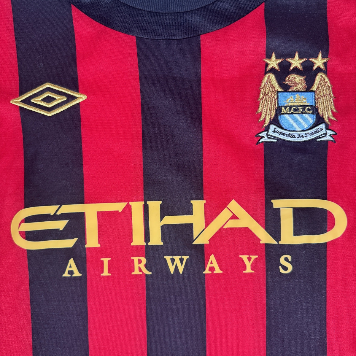 Manchester City 2011/2012 Away Long Sleeve Shirt XL