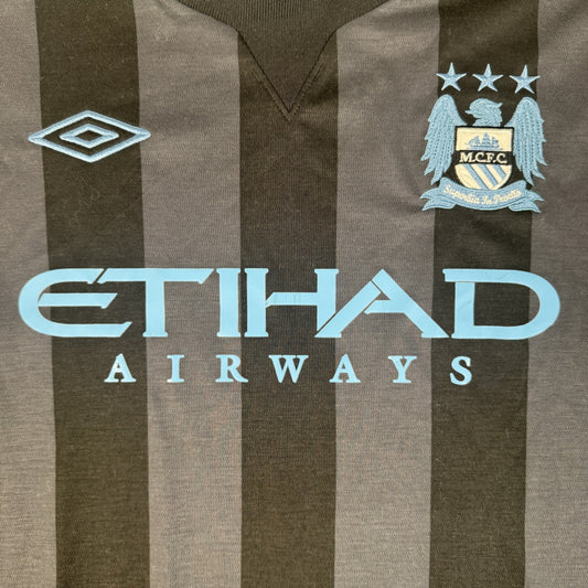 Manchester City 2012/2013 Third Long Sleeve Football Shirt Large
