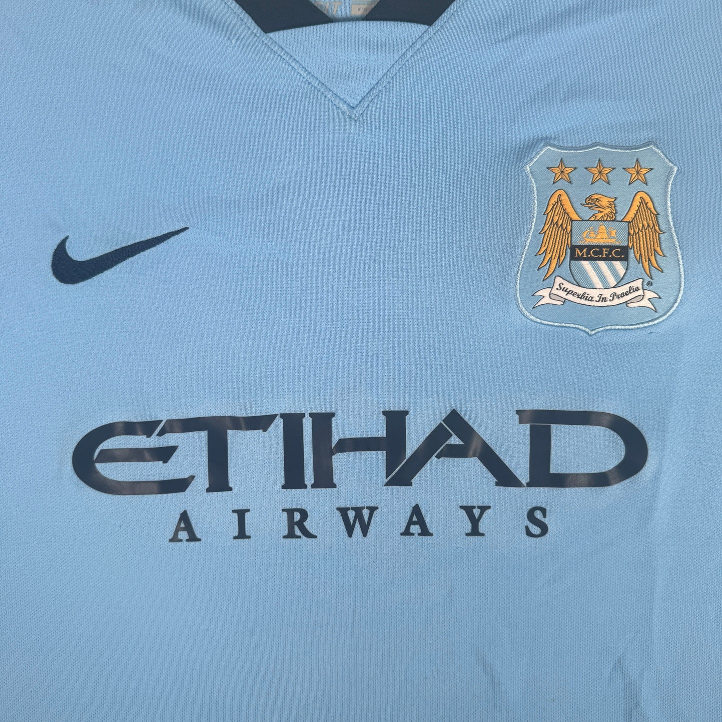 Manchester City 2014/2015 Home Football Shirt 3XL