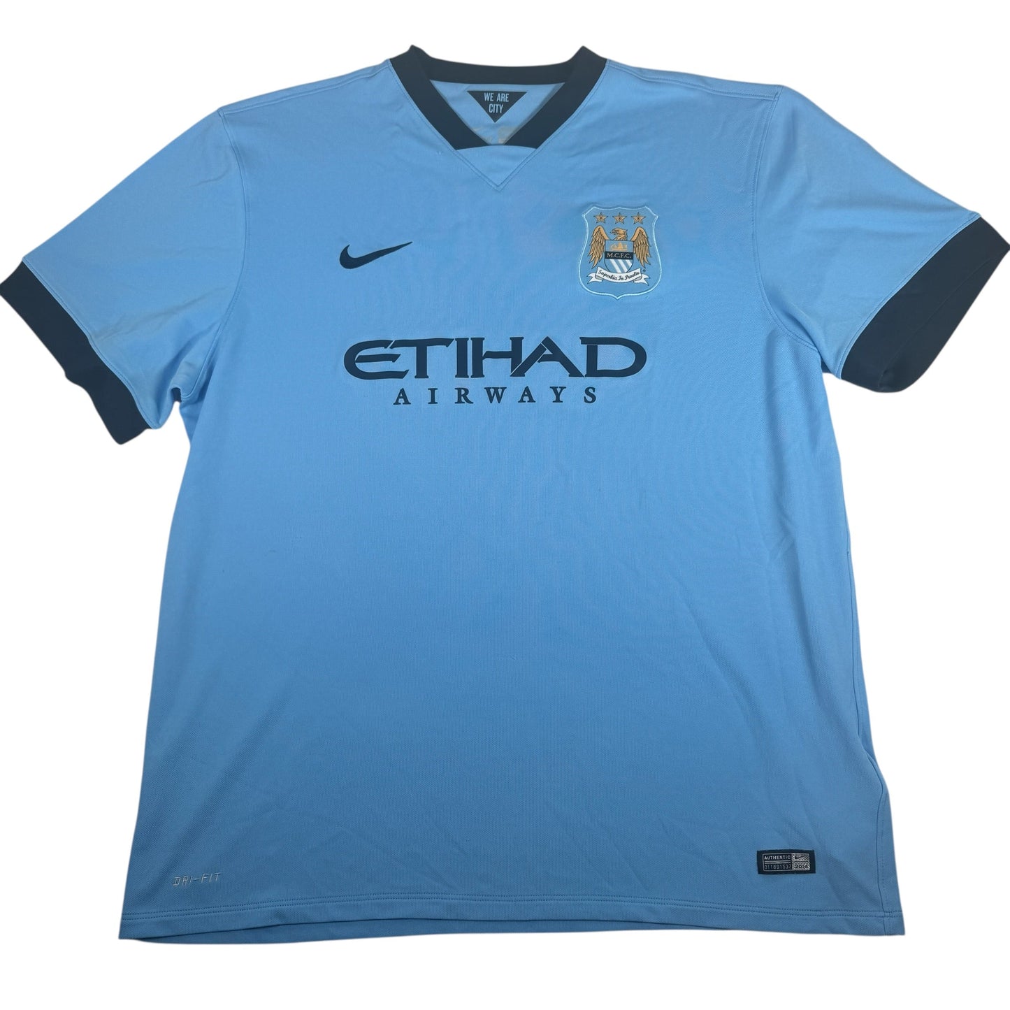 Manchester City 2014/2015 Home Football Shirt 3XL
