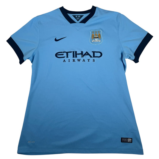 Manchester City 2014/2015 Home Shirt Womens XL