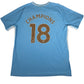 Manchester City 2017/2018 Home Player Spec Shirt 2XL