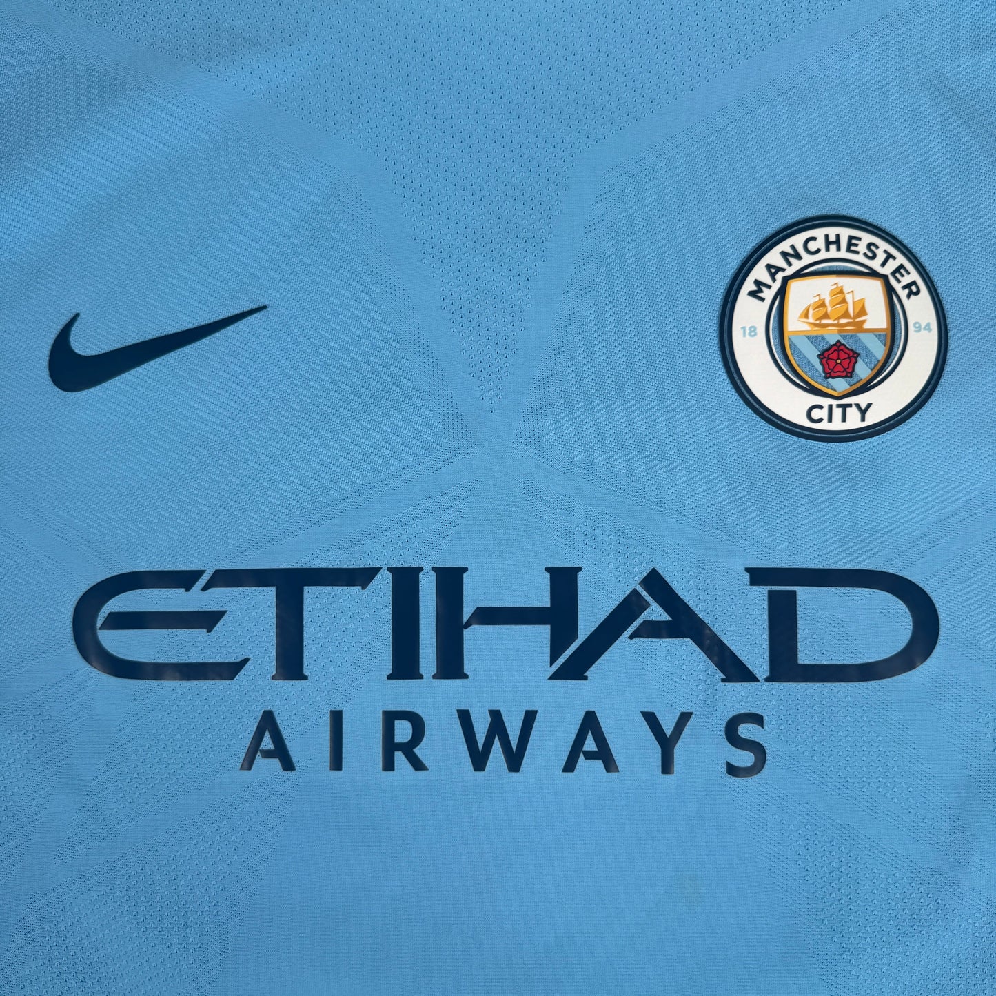 Manchester City 2017/2018 Home Player Spec Shirt 2XL