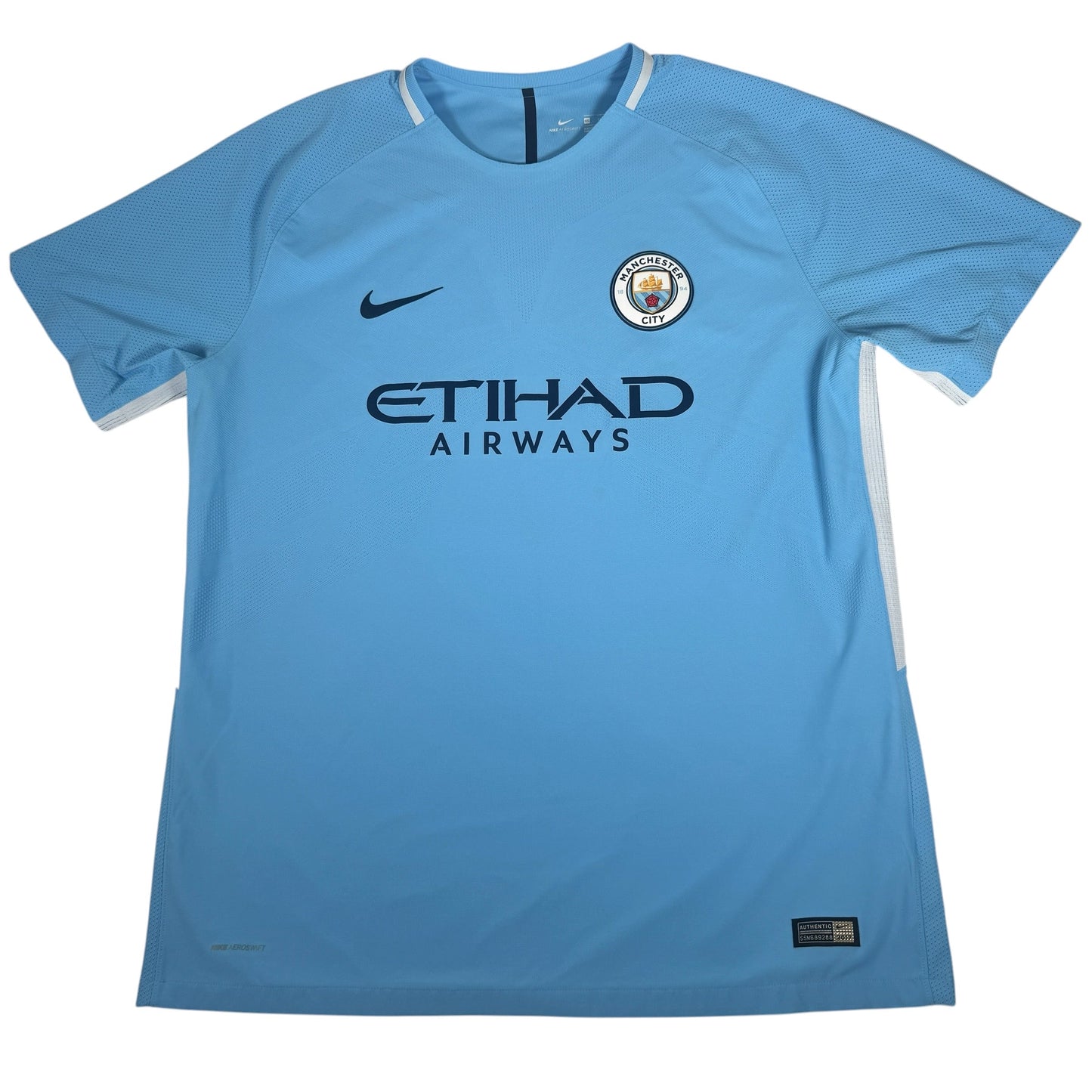 Manchester City 2017/2018 Home Player Spec Shirt 2XL