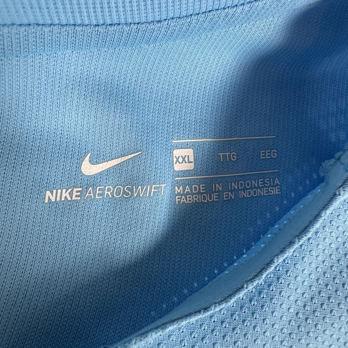 Manchester City 2017/2018 Home Player Spec Shirt 2XL
