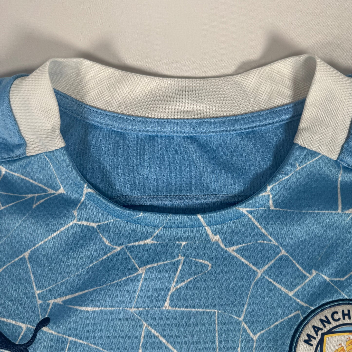 Manchester City 2020/2021 Home Football Shirt Medium
