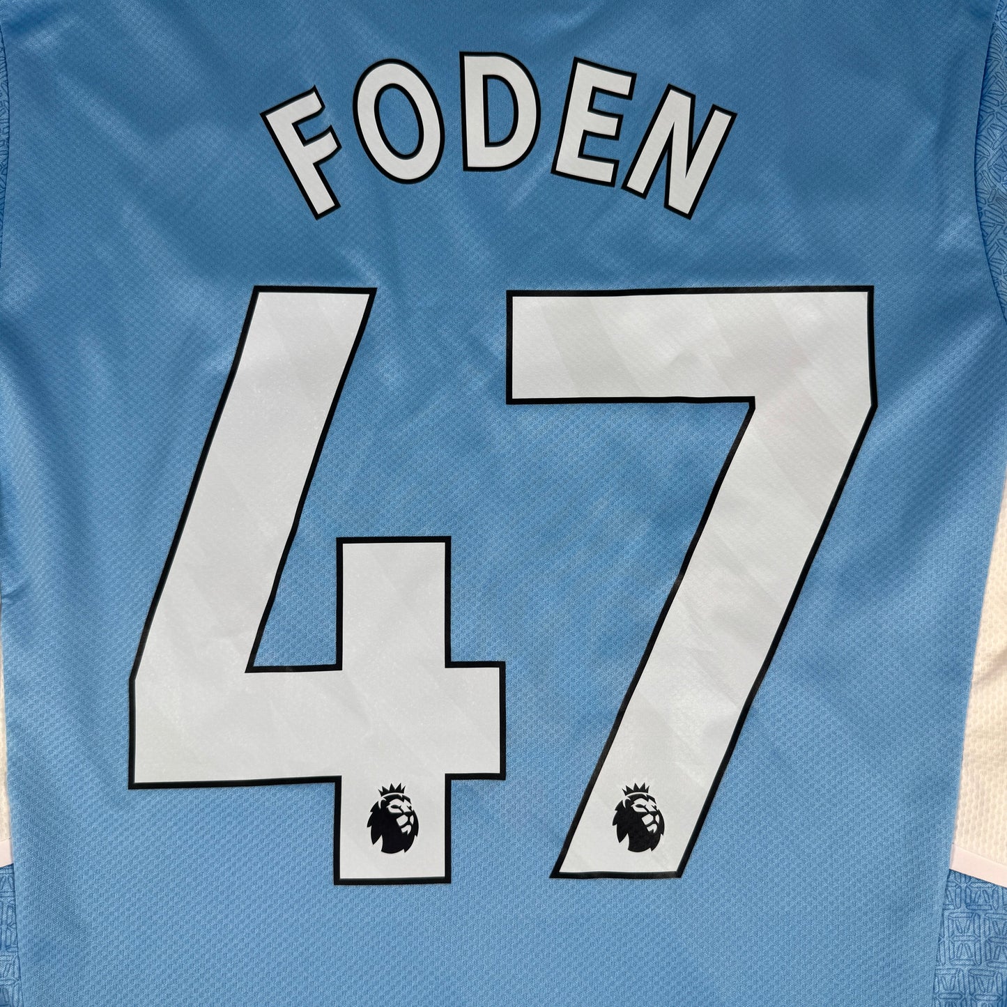 Manchester City 2021/2022 Home Football Shirt Medium - FODEN 47
