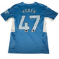 Manchester City 2021/2022 Home Football Shirt Medium - FODEN 47