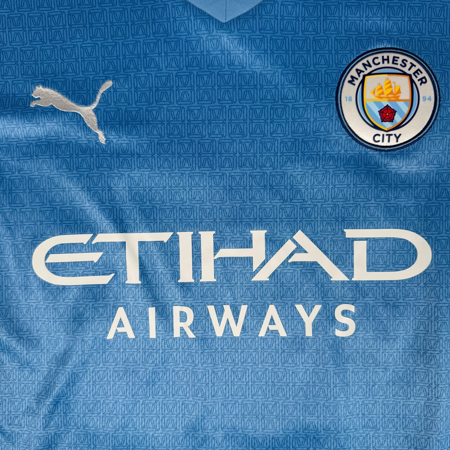 Manchester City 2021/2022 Home Football Shirt Medium - FODEN 47