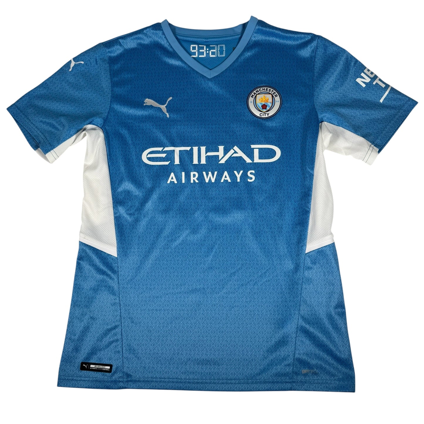 Manchester City 2021/2022 Home Football Shirt Medium - FODEN 47
