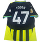 Manchester City 2024/2025 Away Shirt Large BNWT FODEN 47