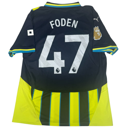 Manchester City 2024/2025 Away Shirt Large BNWT FODEN 47