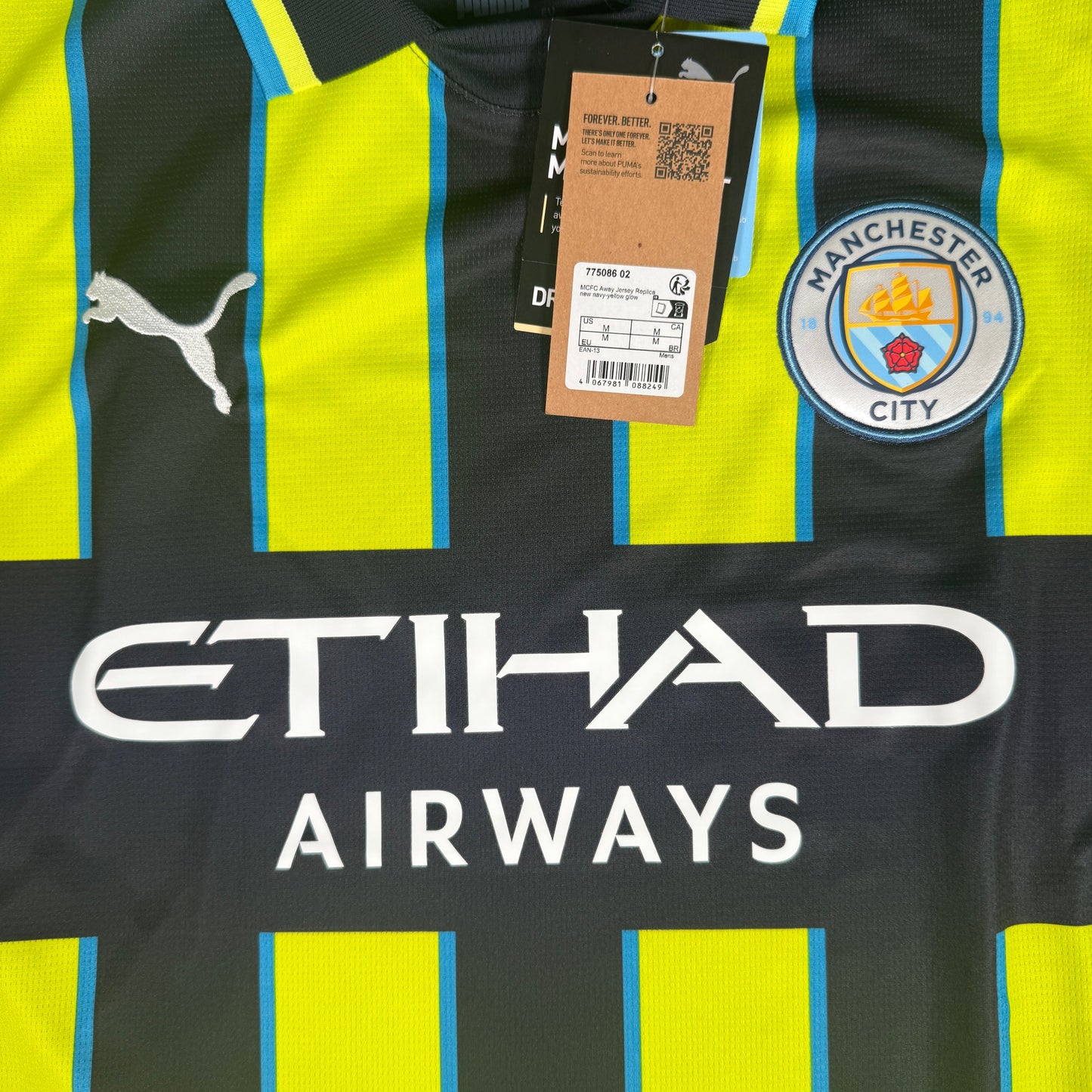 Manchester City 2024/2025 Away Shirt Medium BNWT