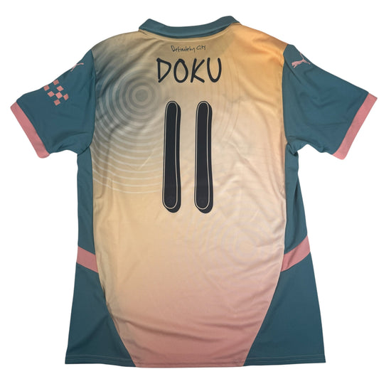 Manchester City 2024/2025 Fourth Shirt Medium BNWT DOKU 11