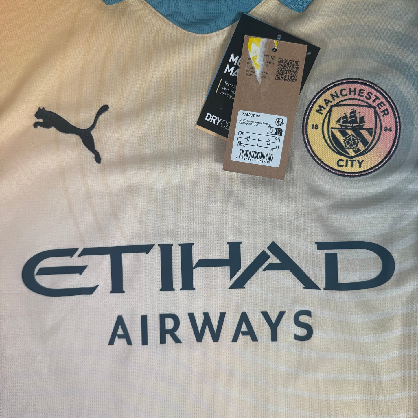 Manchester City 2024/2025 Fourth Shirt Medium BNWT DOKU 11