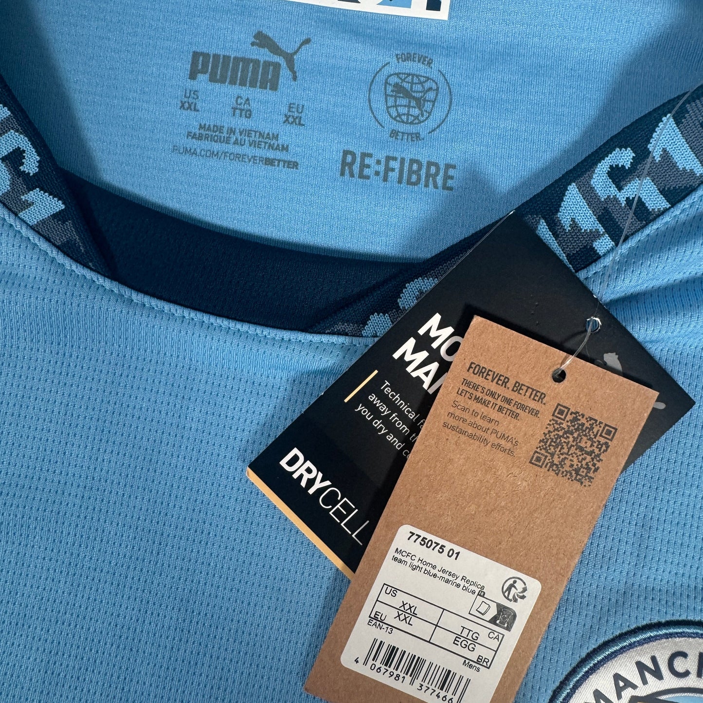 Manchester City 2024/2025 Home Shirt 2XL BNWT