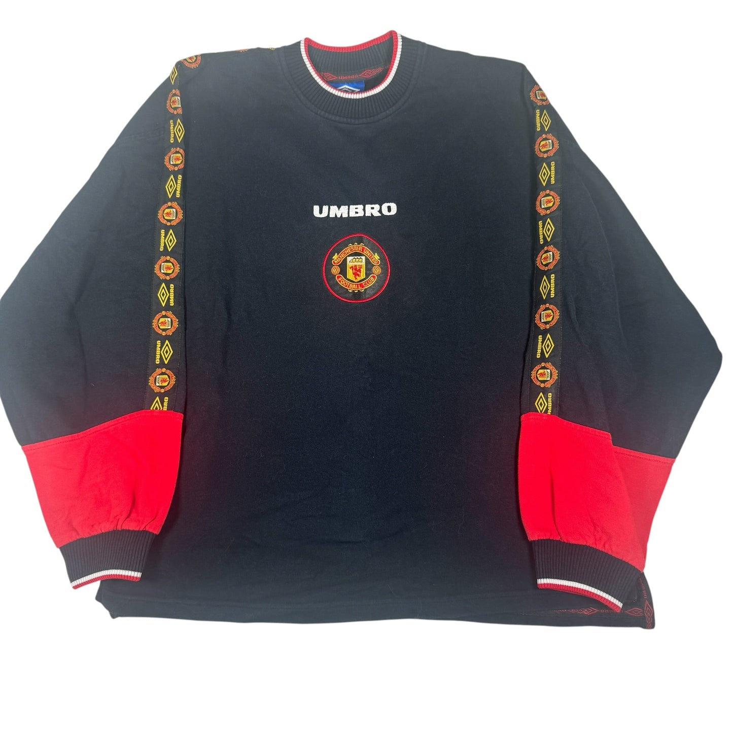 Manchester United 1996/1997 Training Sweatshirt Large