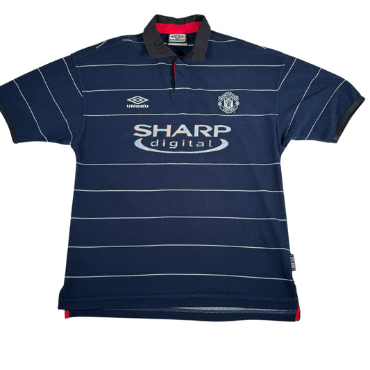 Manchester United 1999/2000 Away Football Shirt Medium