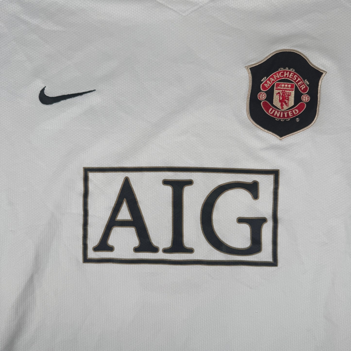 ROONEY 8 Manchester United 2006/2007/2008 Away Long Sleeve Football Shirt 2XL