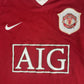 Manchester United 2006/2007 Home Football Shirt Large