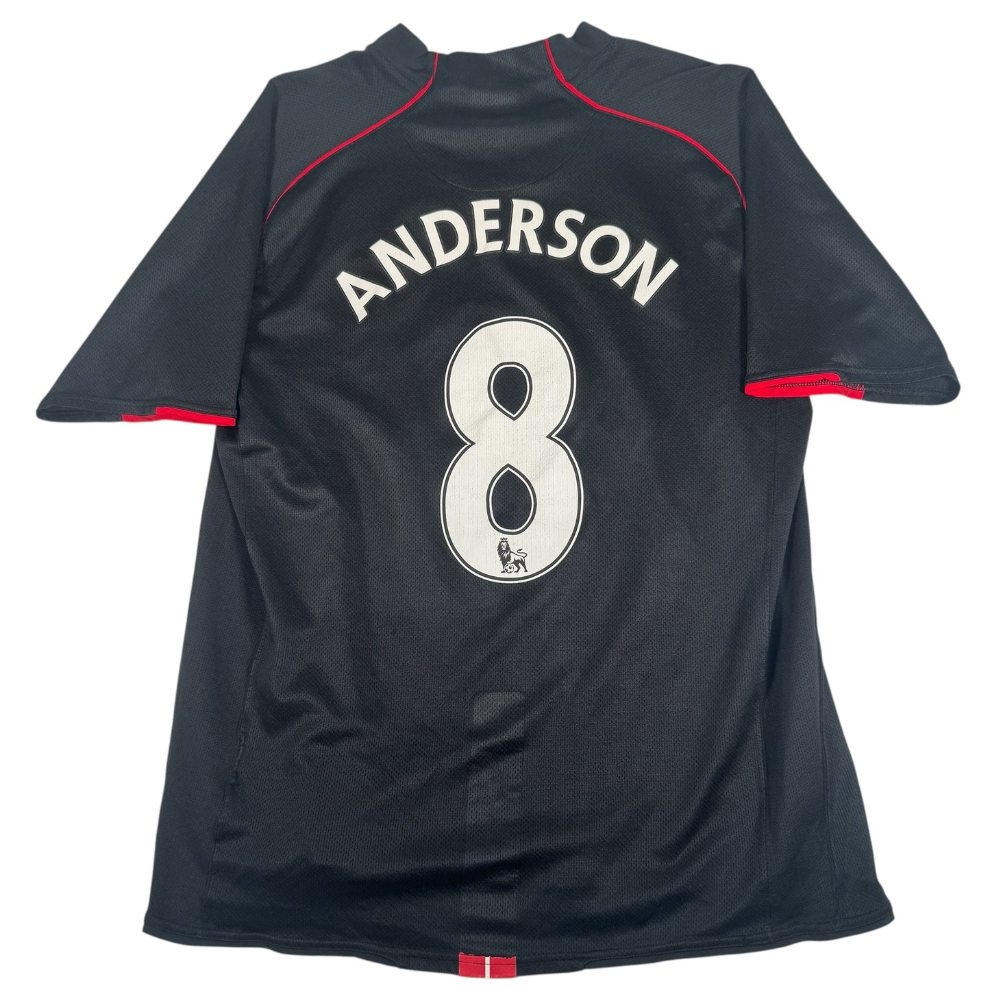 ANDERSON 8 Manchester United 2007/2008 Away Football Shirt Large