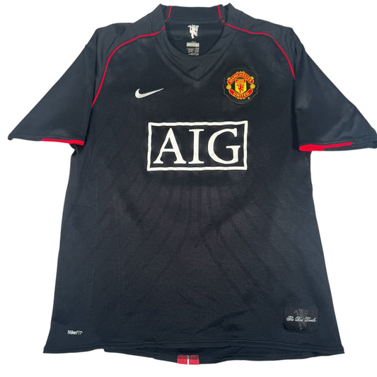 Manchester United 2007/2008 Away Shirt Large - ANDERSON 8