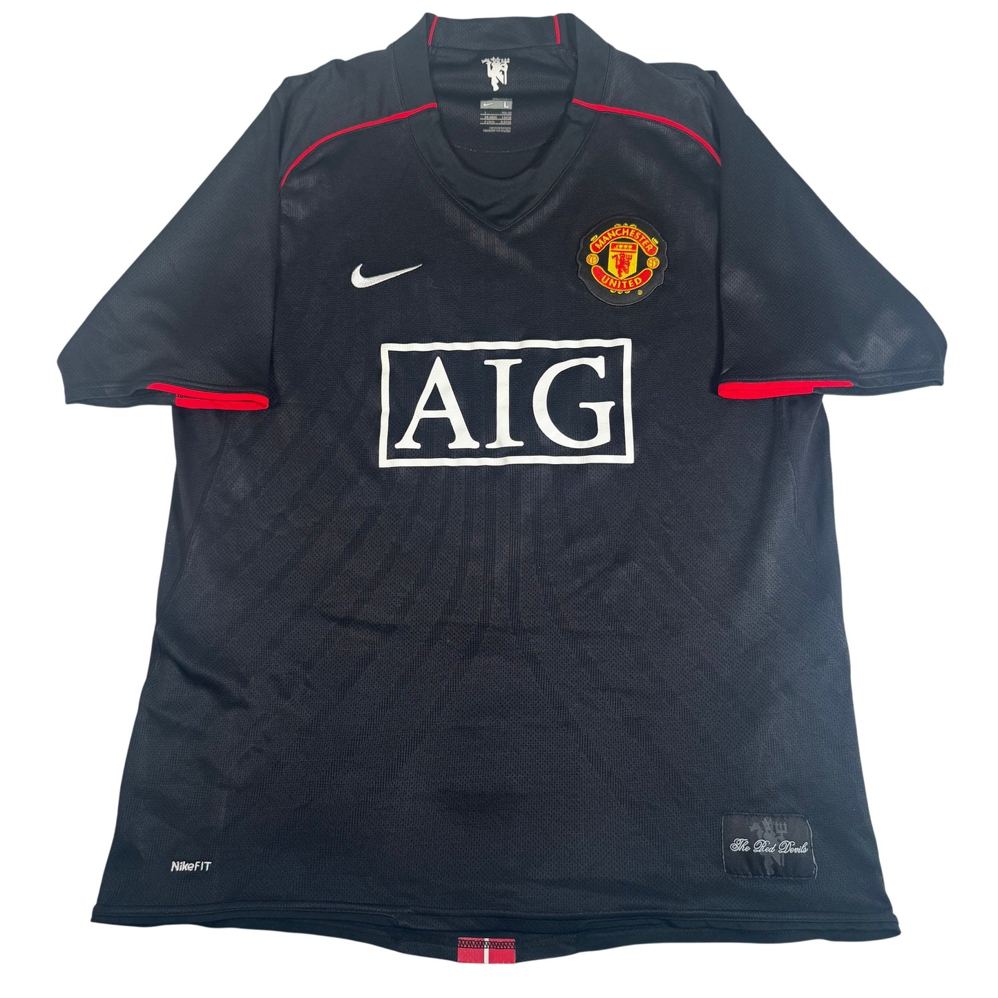 Manchester United 2007/2008 Away Shirt Large