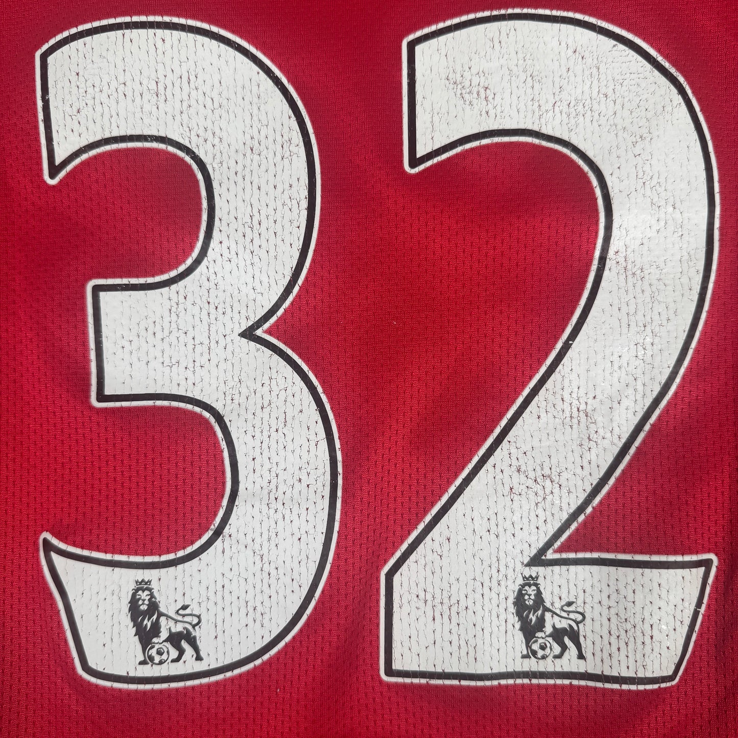 TEVEZ 32 Manchester United 2007/2008 Home Football Shirt Medium