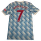 Manchester United 2021/2022 Away Shirt Small - RONALDO 7