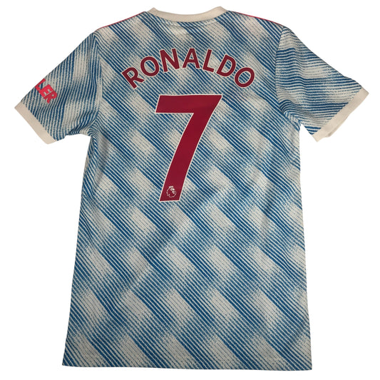 Manchester United 2021/2022 Away Shirt Small - RONALDO 7