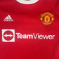 Manchester United 2021/2022 Home Football Shirt Large - SANCHO 25