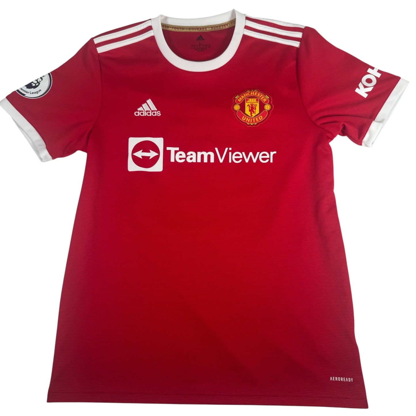 Manchester United 2021/2022 Home Football Shirt Large - SANCHO 25