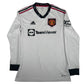 Manchester United 2022/2023 Away Long Sleeve Football Shirt Small