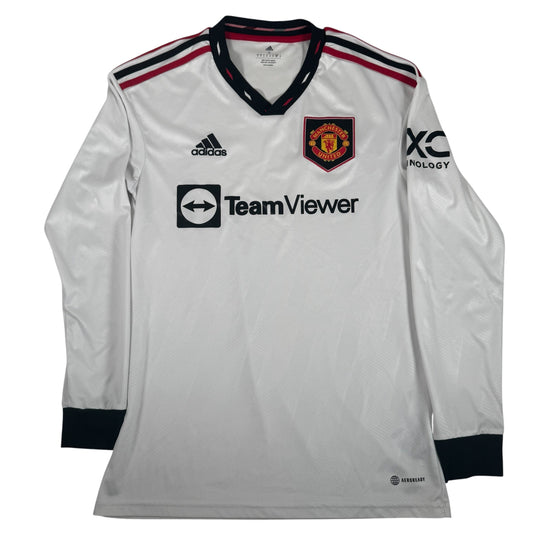 Manchester United 2022/2023 Away Long Sleeve Football Shirt Small