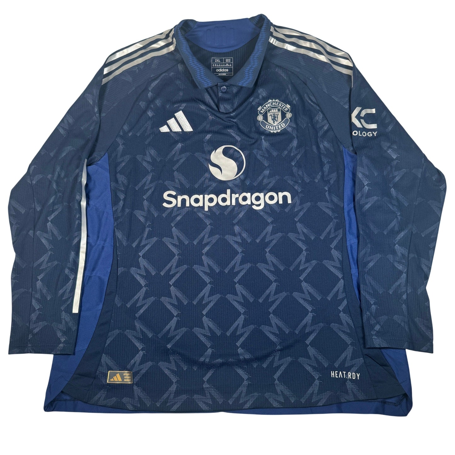 Manchester United 2024/2025 Away HEAT.RDY Long Sleeve Football Shirt XXL
