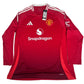 Manchester United 2024/2025 Home Long Sleeve Football Shirt XXL BNWT