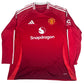 Manchester United 2024/2025 Home Long Sleeve Shirt XXL