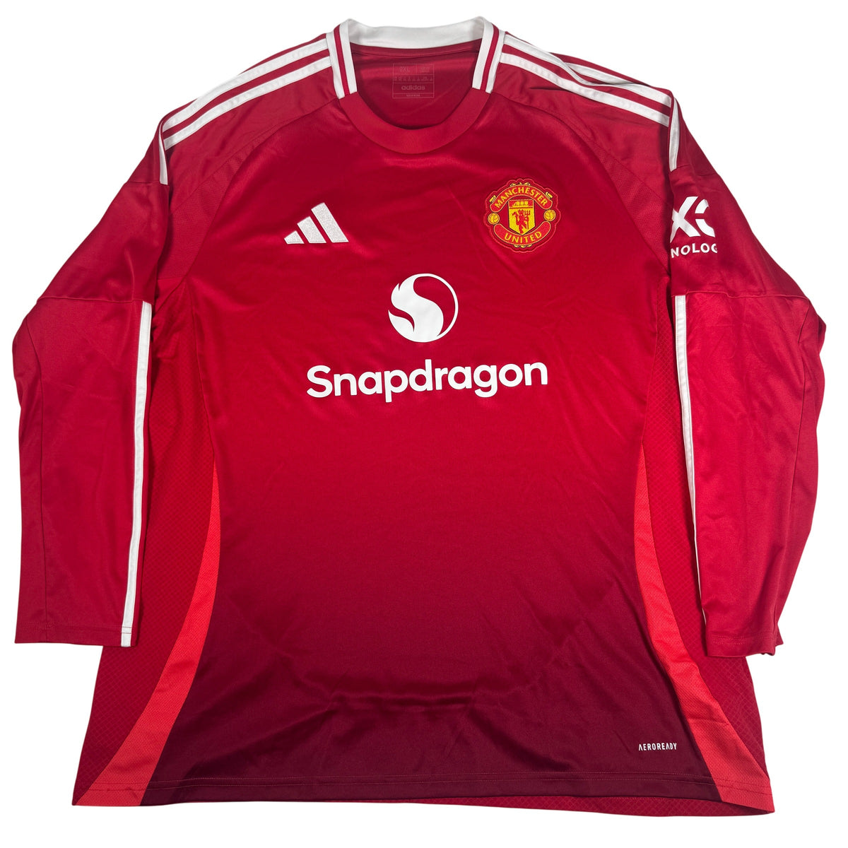 Manchester United 2024/2025 Home Long Sleeve Shirt XXL