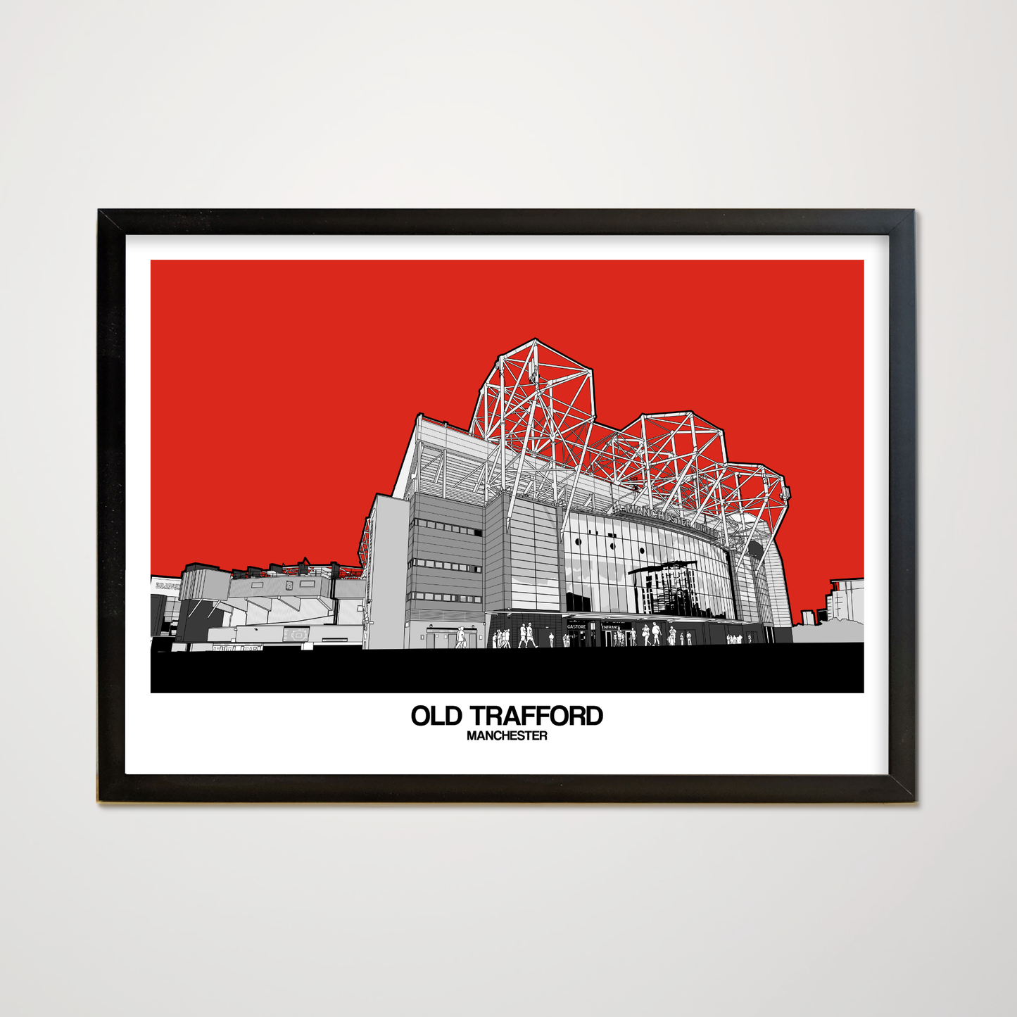 Manchester United, Old Trafford posters