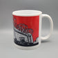 Manchester United Mug, Old Trafford illustrated Mug