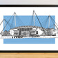Manchester City, Etihad Stadium Posters